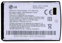 LG KG800 chocolate Black (LGLP-GANM) 800mAh Li-polymer, оригінал