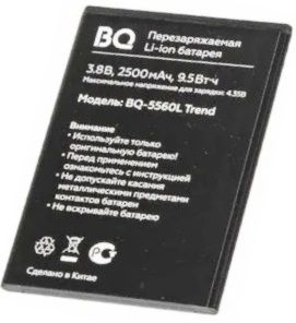 АКБ BQ-5560L Trend, 2500 mAh