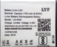 LYF Flame 6 (LS-4005) 1750mAh Li-ion, оригінал