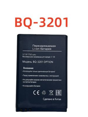 АКБ BQ-3201 Option, 1750 mAh