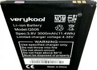 Verykool (Q506) 3000mAh Li-ion, оригінал