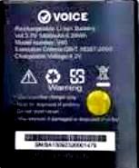 Voice (V55) 1700mAh Li-ion, оригінал