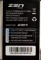 Zen (Cinemax 2) 2900mah Li-ion, оригінал