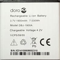 Doro 820 (DBJ-1900A) 1900mAh Li-ion, оригінал