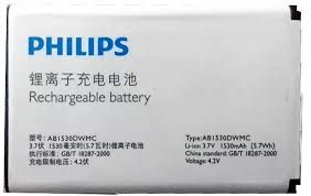 АКБ PHILIPS W626 ~ AB1530DWMC