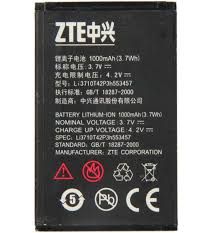 АКБ ZTE Li3710T42P3h553457/ Li3709T72P3h553447 - D930, S183, X770, X771, X850, N600, S160